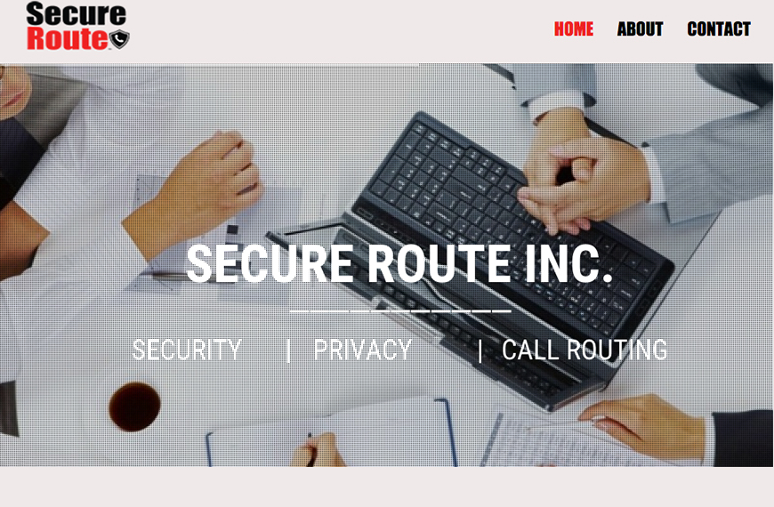Secure Route Website
